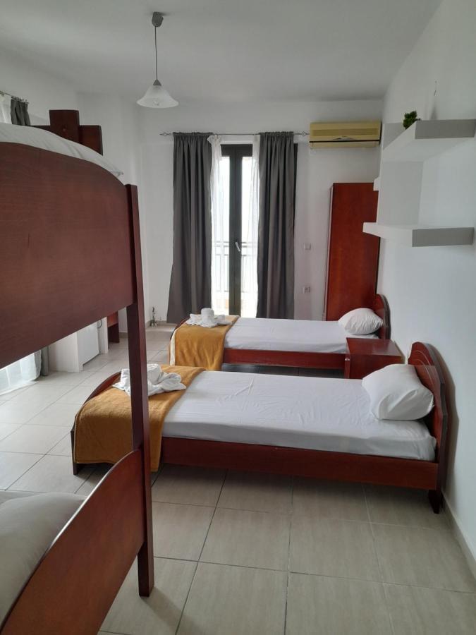 Elia Kai Amos Aparthotel Nea Skioni Buitenkant foto